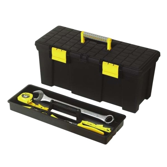 Caja de herramientas Stanley con bandeja - 31cm - Referencia 92-765